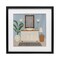 Stupell Industries Unwind and Refresh Bath Sink Framed Print Under Glass, design by Cat Thurman Designs